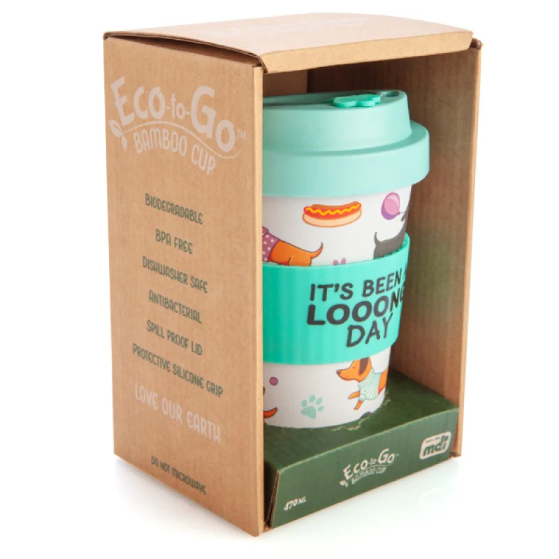 Dachshund Eco Coffee Cup - Image 3